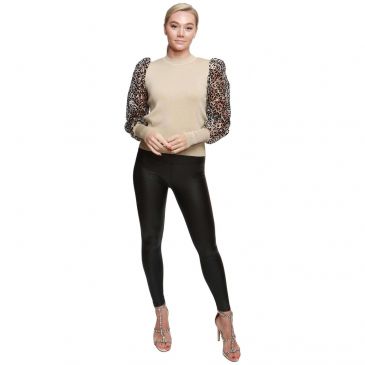jumper-ripped-stretchy-knit-shimmer-leopard-sleeves-single